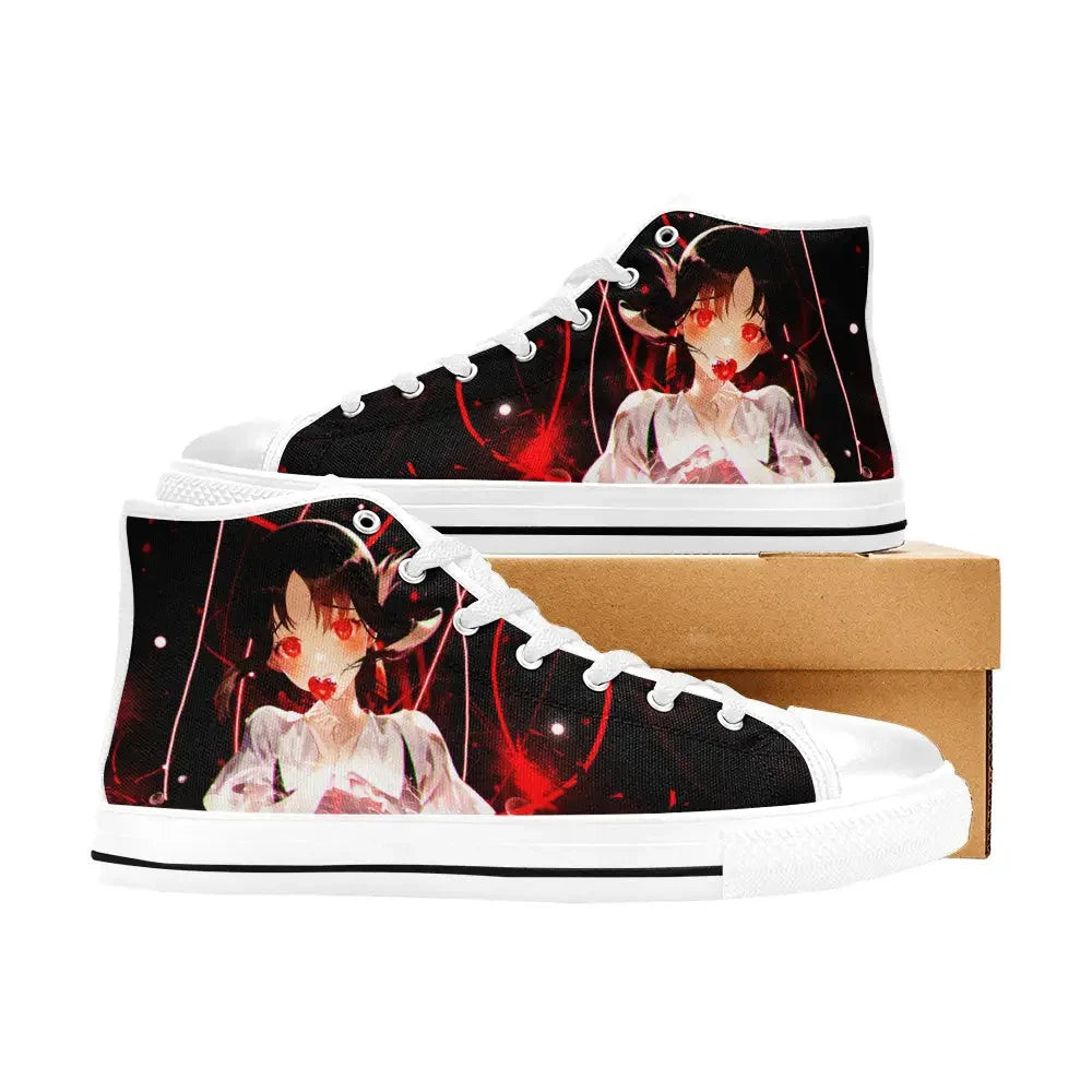 Kaguya sama Love is War Canvas High Tops Sneakers for Kids