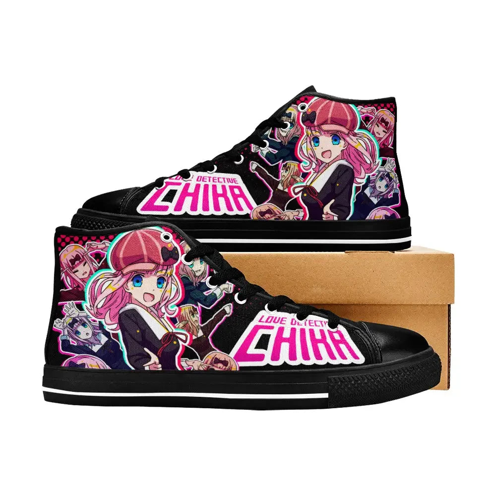 Kaguya sama Love is War Chika Fujiwara Canvas High Tops