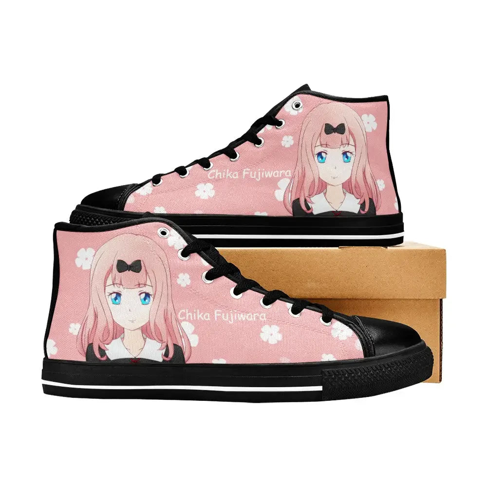 Kaguya sama Love is War Chika Fujiwara Canvas High Tops