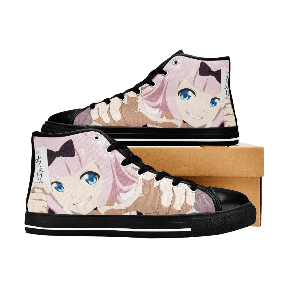 Kaguya sama Love is War Chika Fujiwara Canvas High Tops