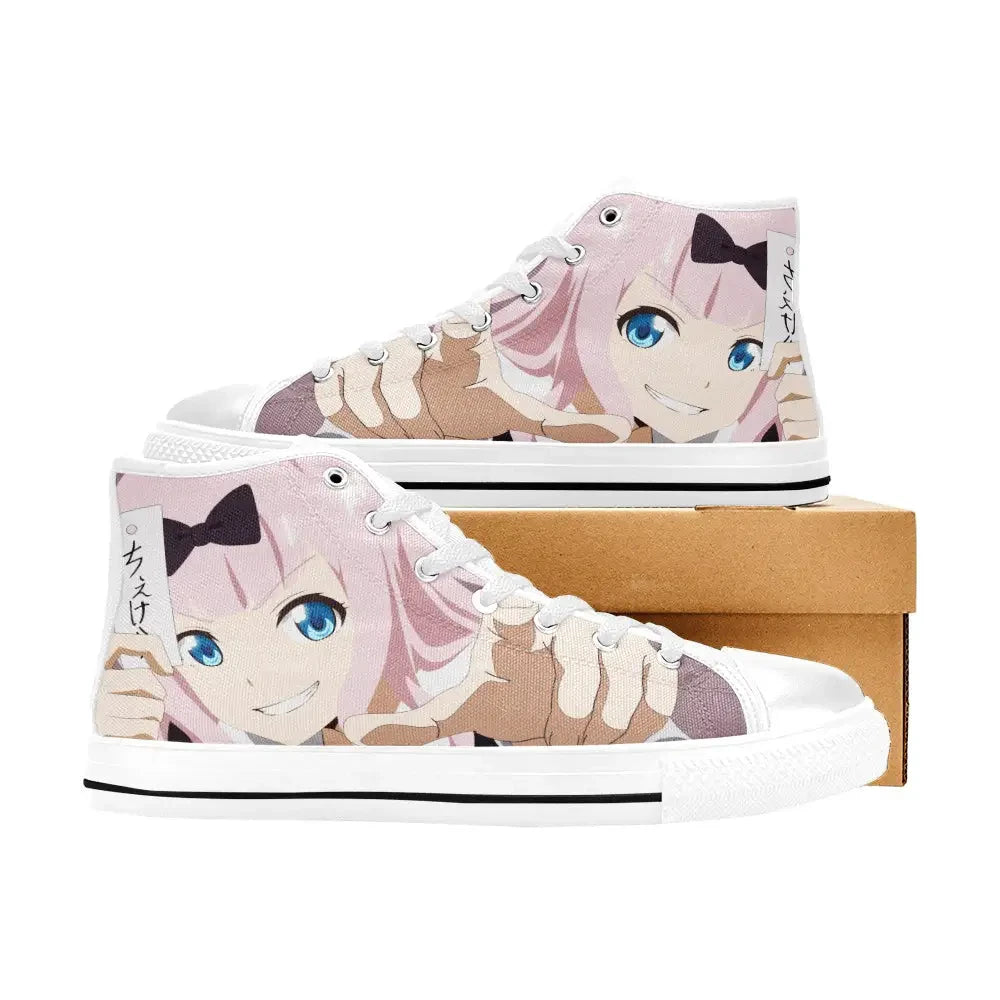 Kaguya sama Love is War Chika Fujiwara Canvas High Tops