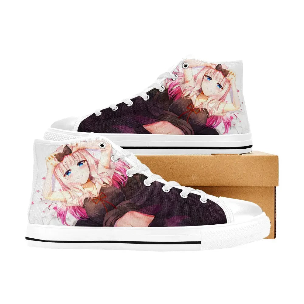 Kaguya sama Love is War Chika Fujiwara Canvas High Tops