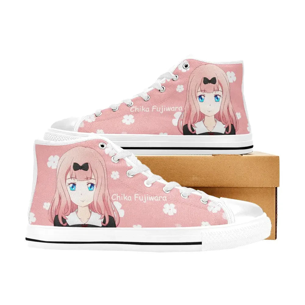 Kaguya sama Love is War Chika Fujiwara Canvas High Tops