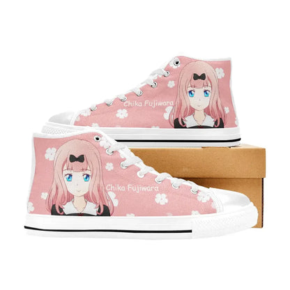 Kaguya sama Love is War Chika Fujiwara Canvas High Tops