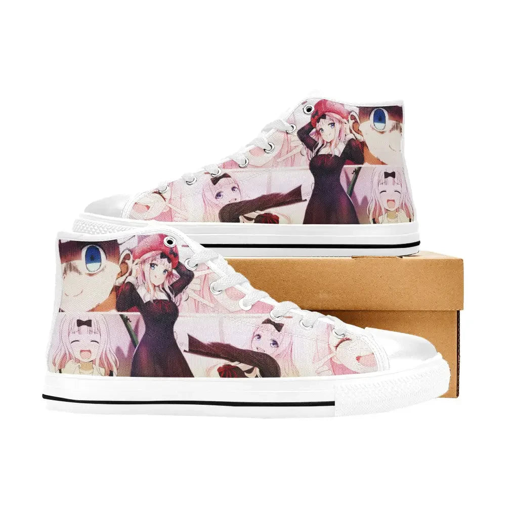 Kaguya sama Love is War Chika Fujiwara Canvas High Tops