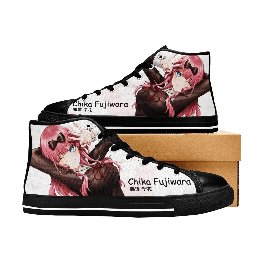 Kaguya sama Love is War Chika Fujiwara Canvas High Tops