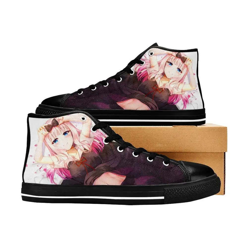 Kaguya sama Love is War Chika Fujiwara Canvas High Tops