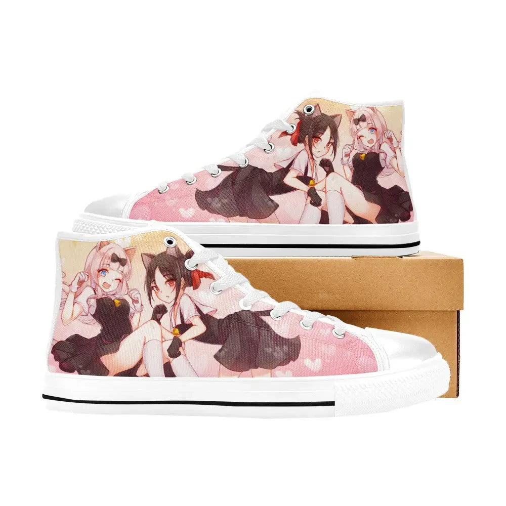 Kaguya sama Love is War Chika Fujiwara Canvas High Tops