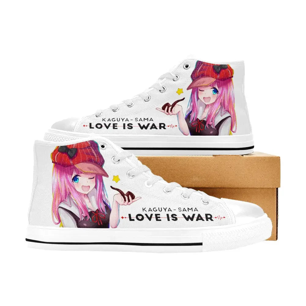 Kaguya sama Love is War Chika Fujiwara Canvas High Tops