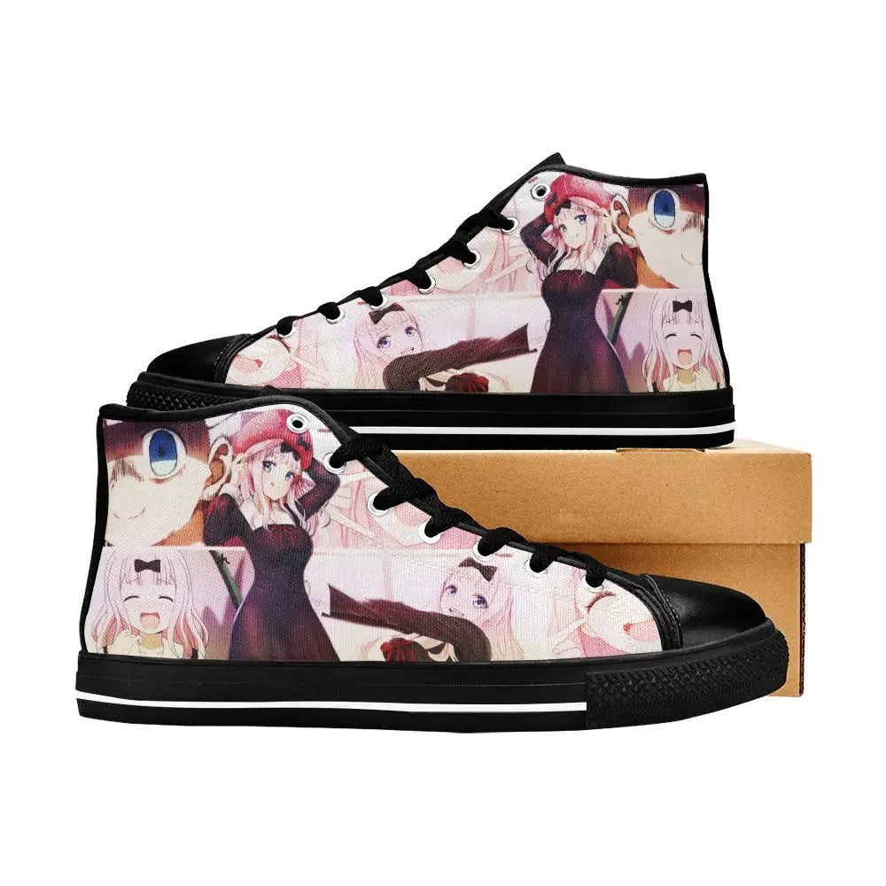 Kaguya sama Love is War Chika Fujiwara Canvas High Tops