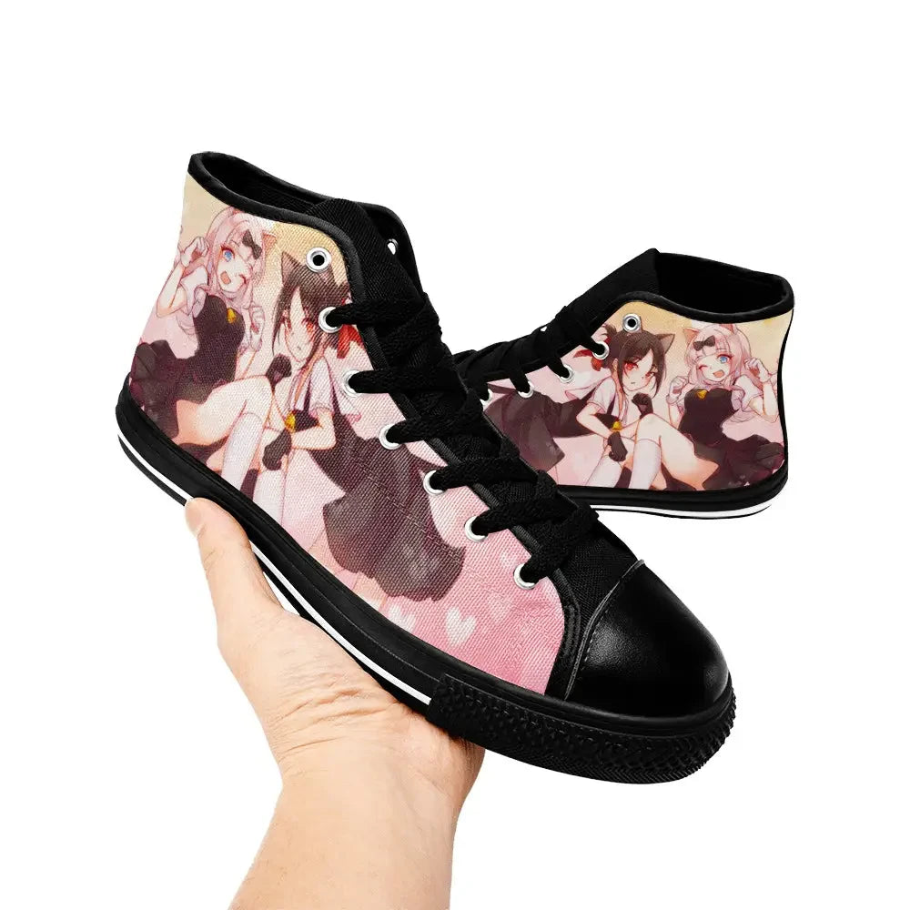 Kaguya sama Love is War Chika Fujiwara Canvas High Tops