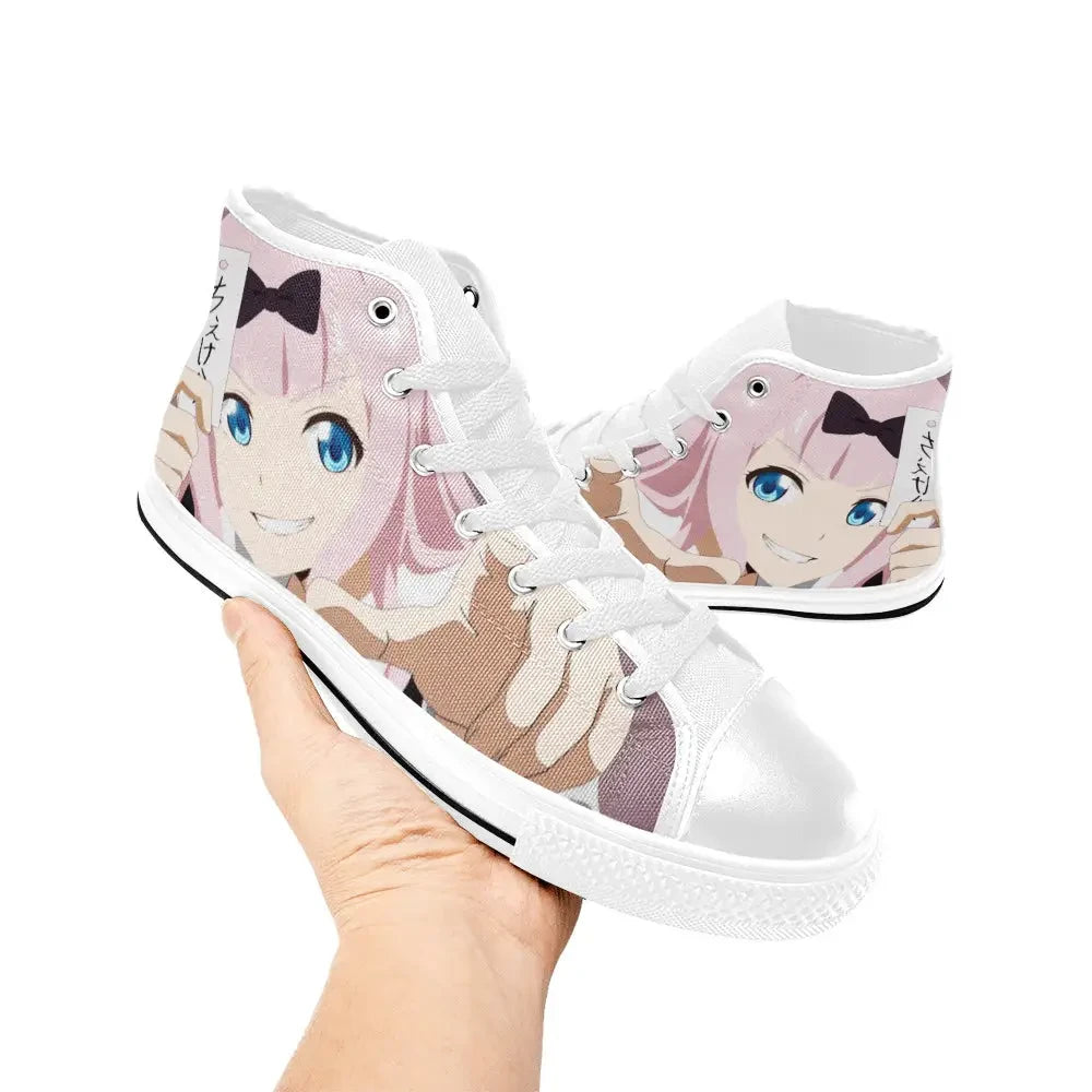 Kaguya sama Love is War Chika Fujiwara Canvas High Tops