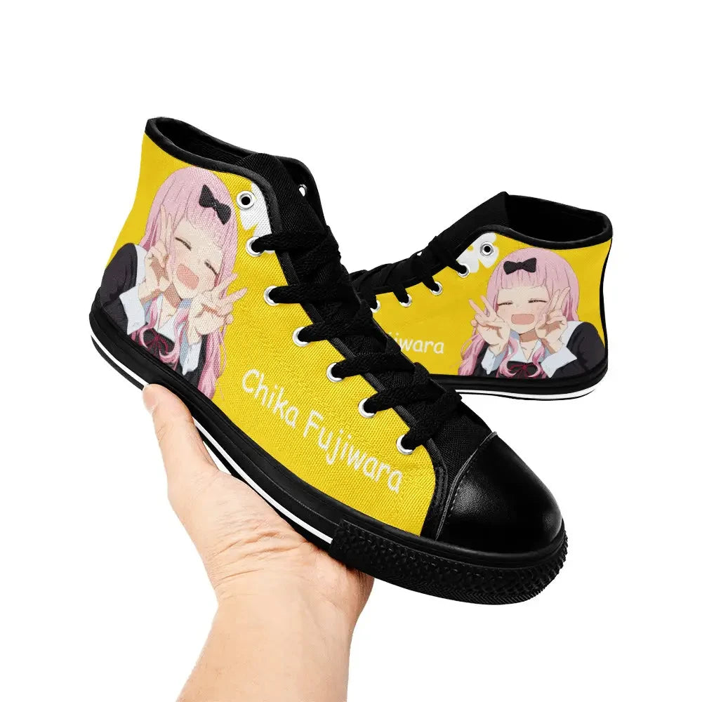 Kaguya sama Love is War Chika Fujiwara Canvas High Tops