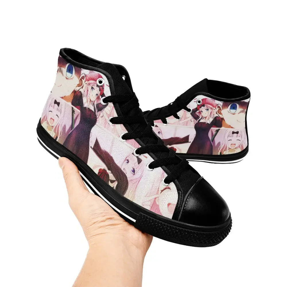 Kaguya sama Love is War Chika Fujiwara Canvas High Tops