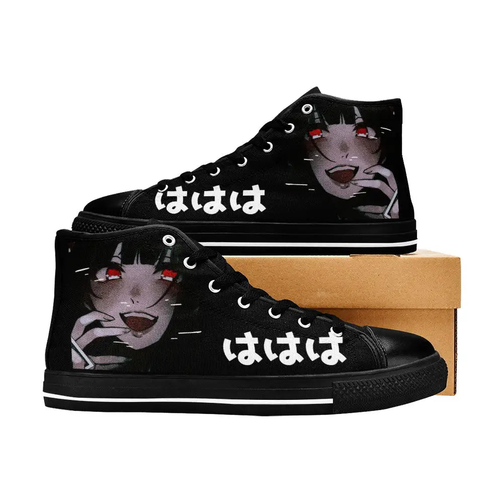 Kakegurui Compulsive Gambler Custom High Top Sneakers Shoes