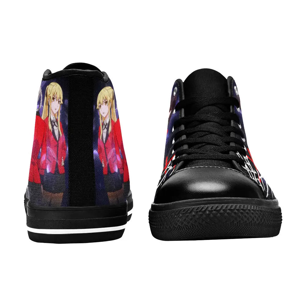 Kakegurui Compulsive Gambler Custom High Top Sneakers Shoes