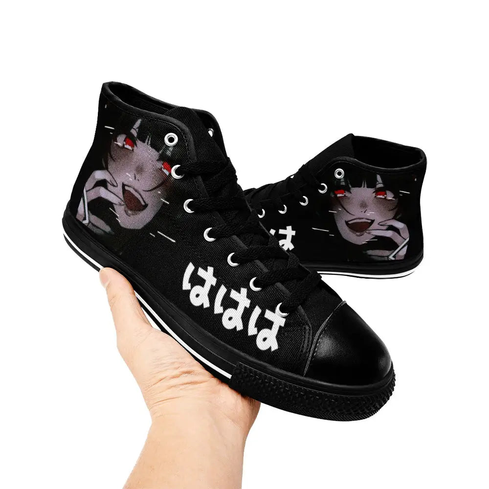 Kakegurui Compulsive Gambler Custom High Top Sneakers Shoes