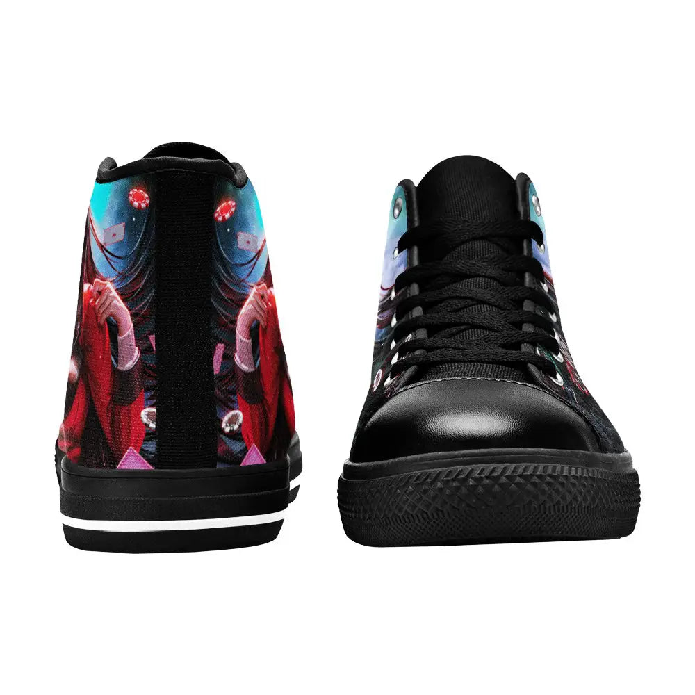 Kakegurui Compulsive Gambler Jabami Yumeko Custom High Top Sneakers Shoes