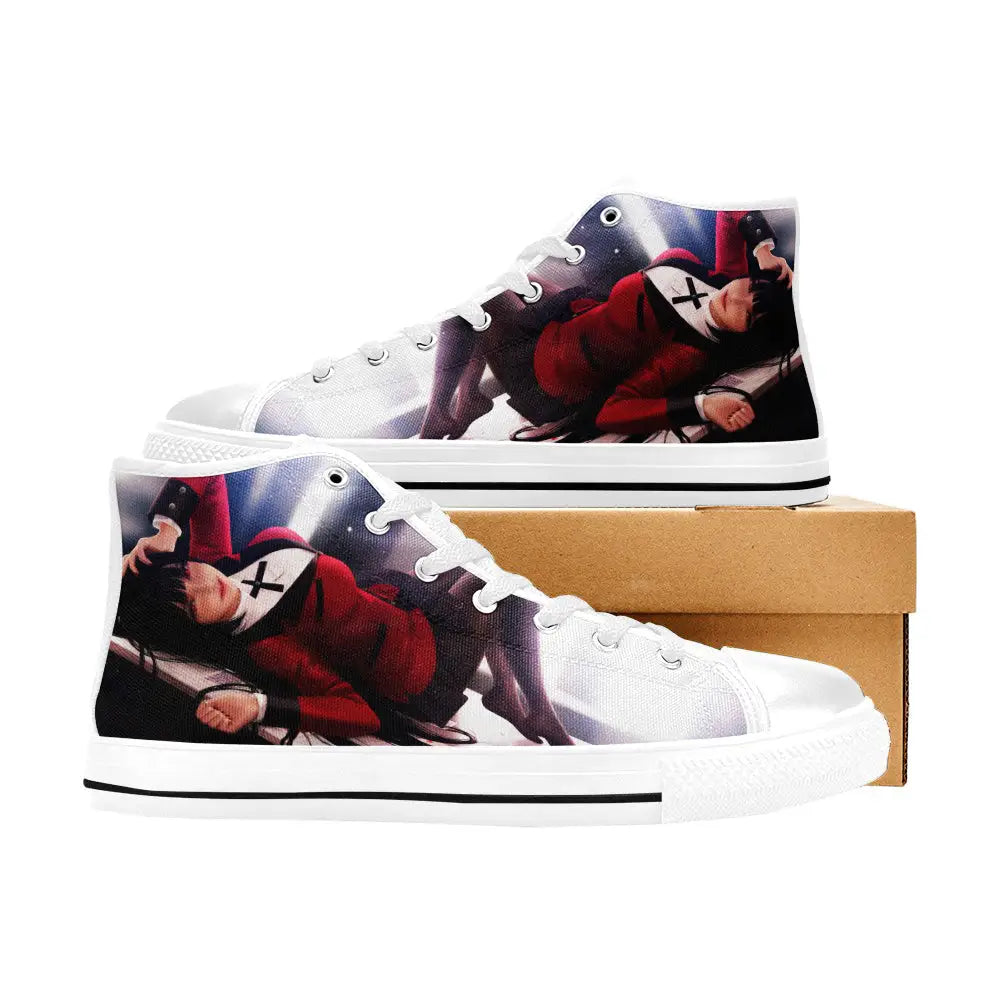 Kakegurui Compulsive Gambler Jabami Yumeko Custom High Top Sneakers Shoes