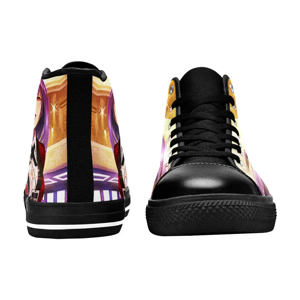 Kakegurui Compulsive Gambler Jabami Yumeko Custom High Top Sneakers Shoes