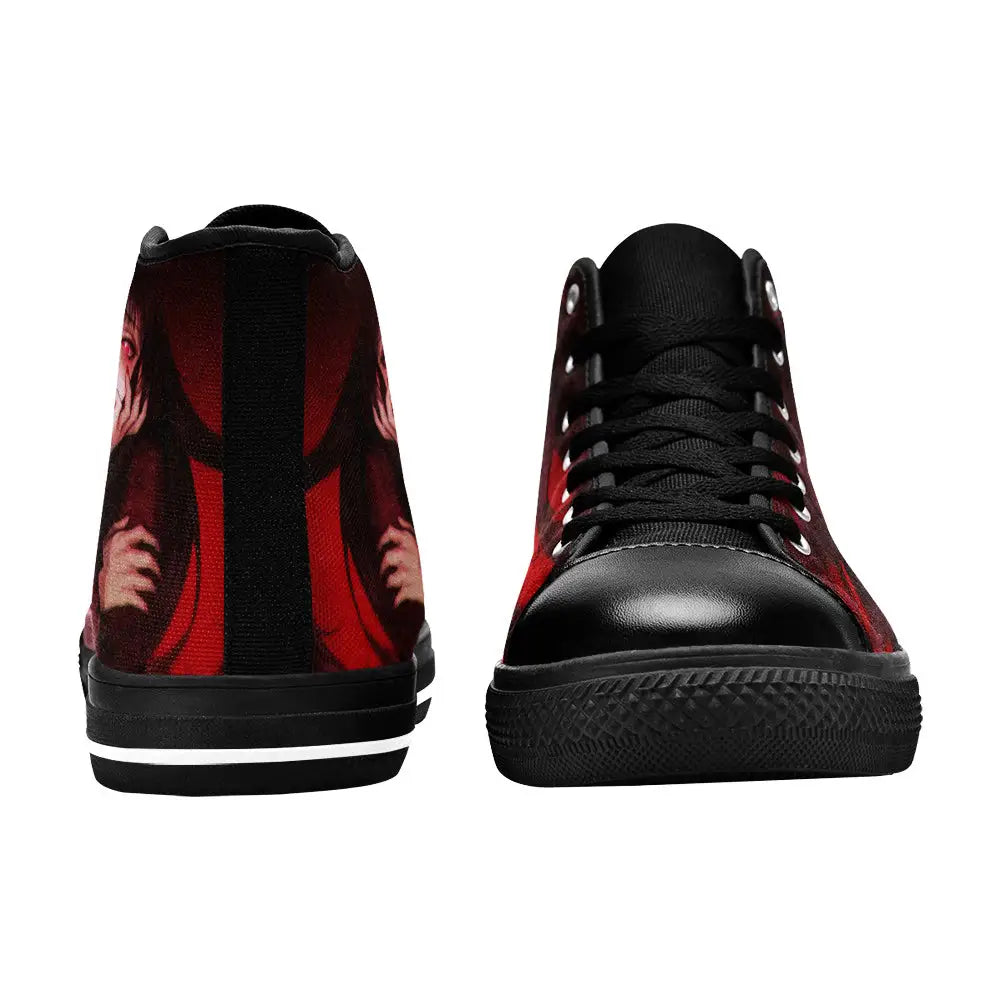 Kakegurui Compulsive Gambler Jabami Yumeko Custom High Top Sneakers Shoes