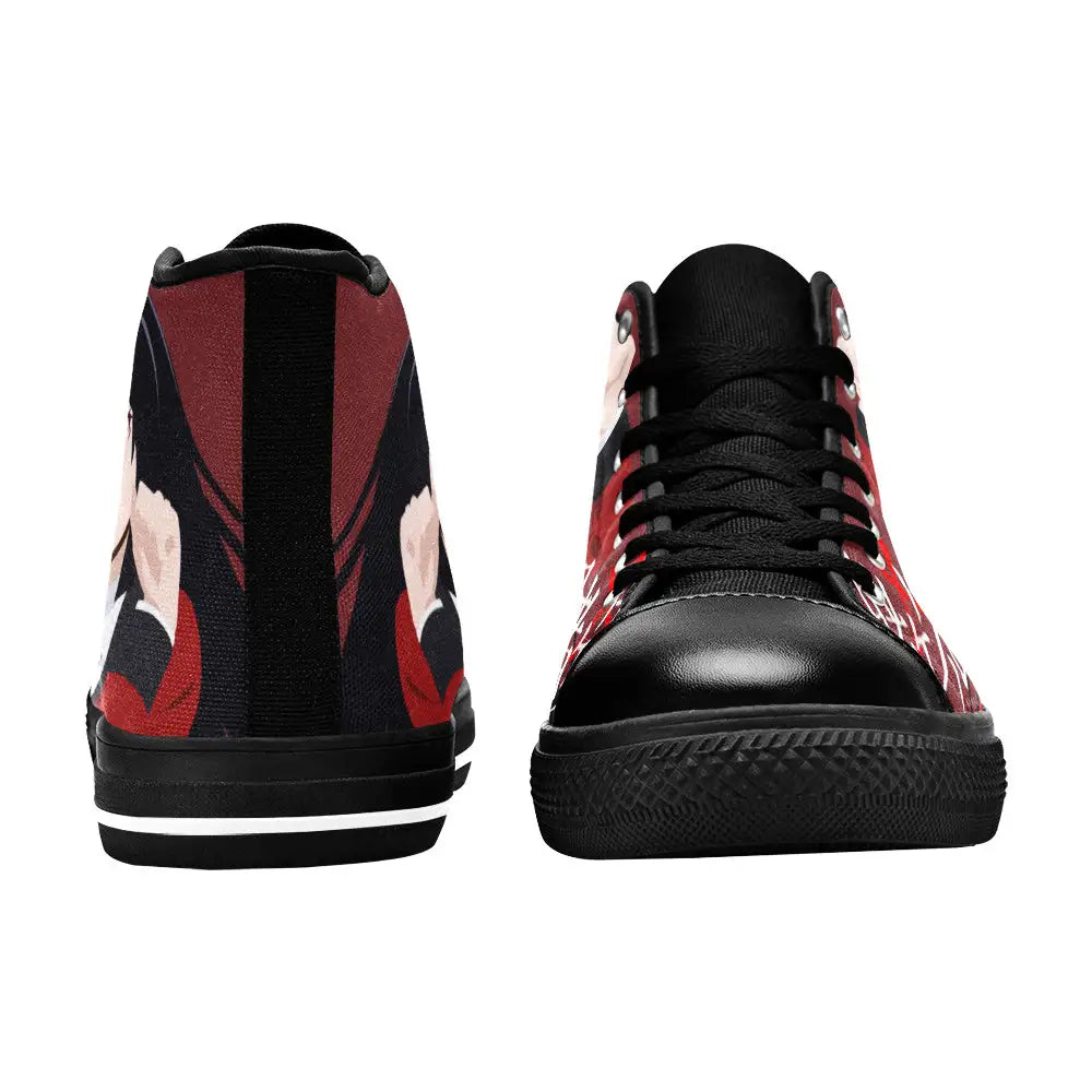 Kakegurui Compulsive Gambler Jabami Yumeko Custom High Top Sneakers Shoes