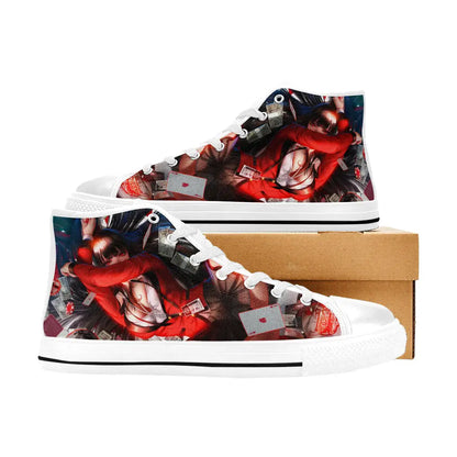 Kakegurui Compulsive Gambler Jabami Yumeko Custom High Top Sneakers Shoes