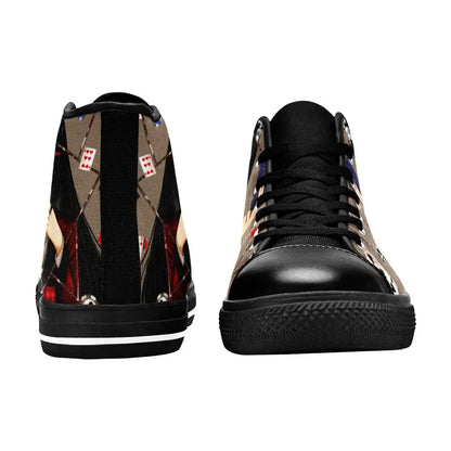 Kakegurui Compulsive Gambler Jabami Yumeko Custom High Top Sneakers Shoes