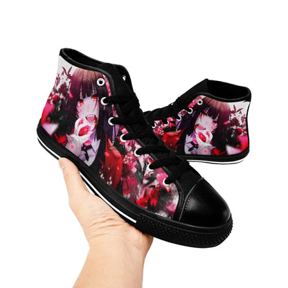 Kakegurui Compulsive Gambler Jabami Yumeko Custom High Top Sneakers Shoes