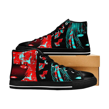 Kakegurui Compulsive Gambler Kirari Yumeko Custom High Top Sneakers Shoes