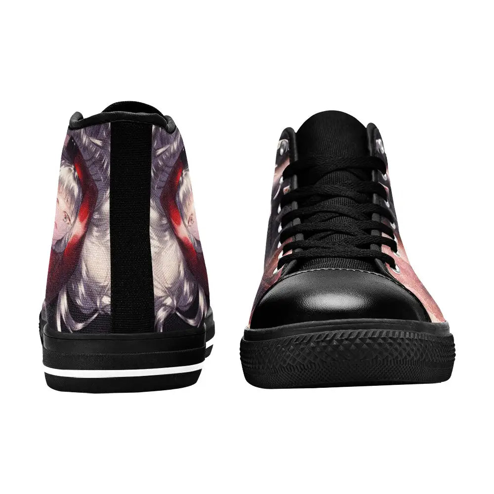 Kakegurui Compulsive Gambler Ririka Momobami Custom High Top Sneakers Shoes