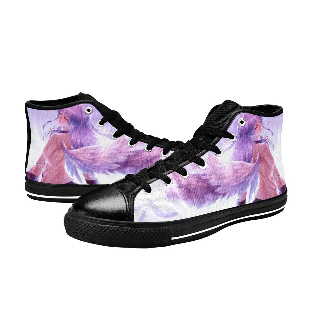 Kanade Angel Beats Custom High Top Sneakers Shoes