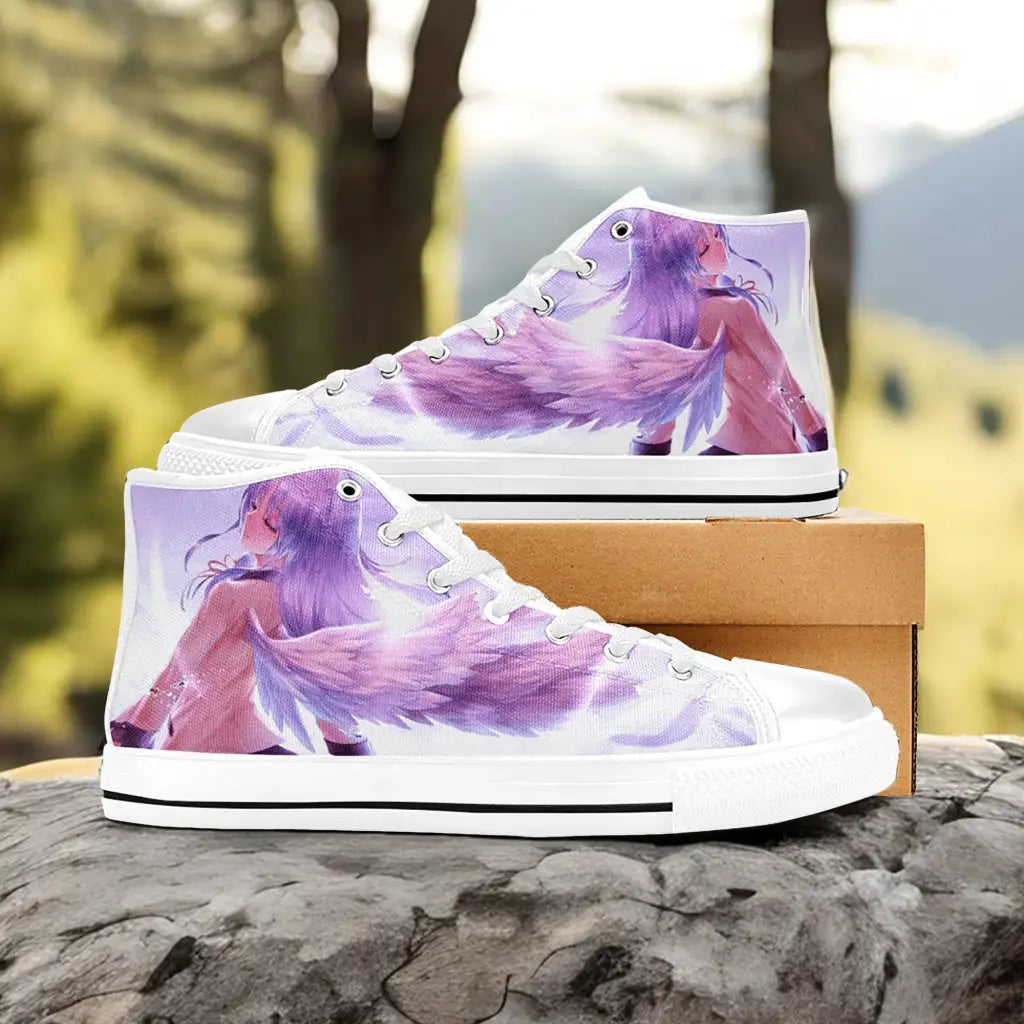 Kanade Angel Beats Custom High Top Sneakers Shoes