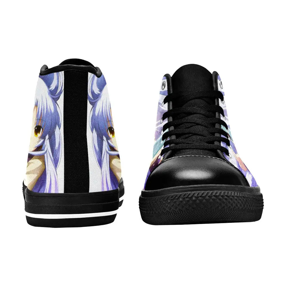 Kanade Angel Beats Custom High Top Sneakers Shoes