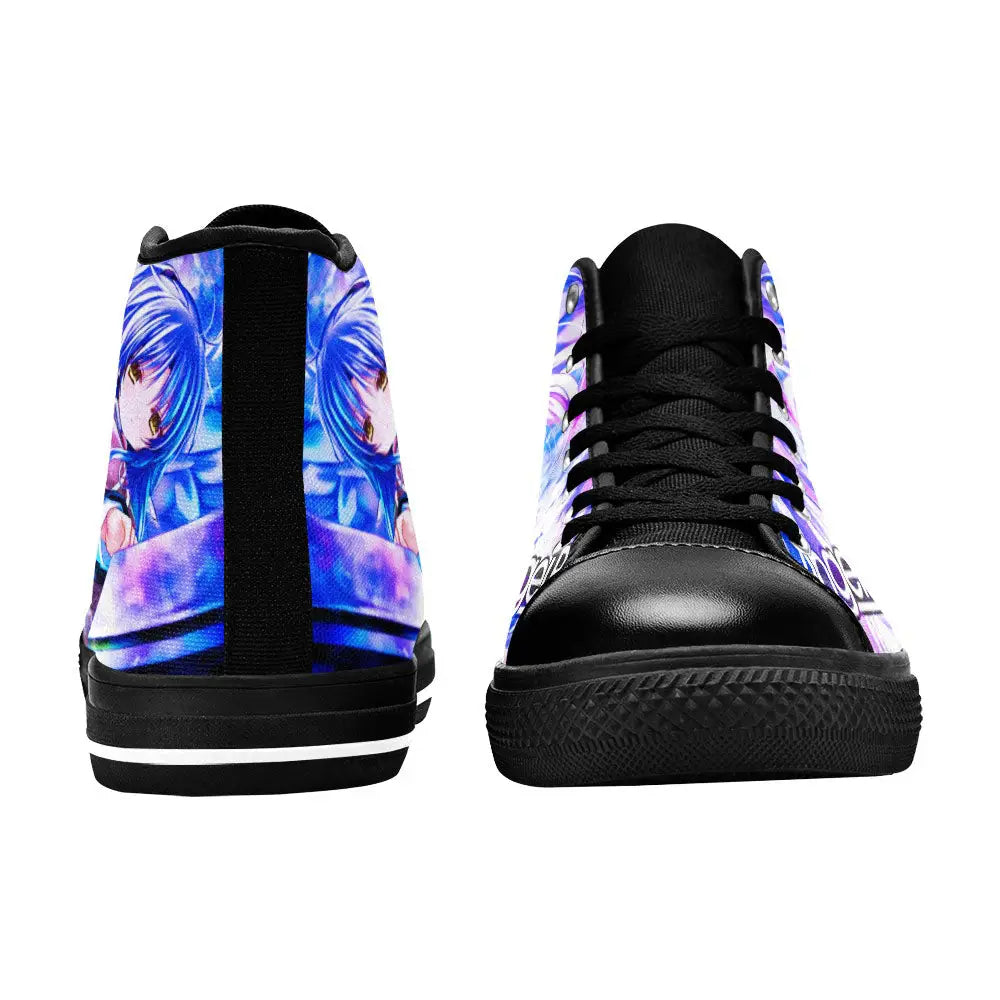 Kanade Angel Beats Custom High Top Sneakers Shoes