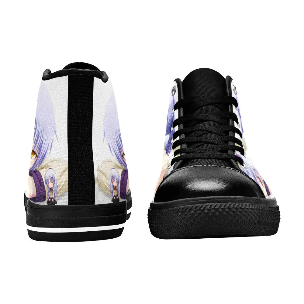 Kanade Angel Beats Custom High Top Sneakers Shoes