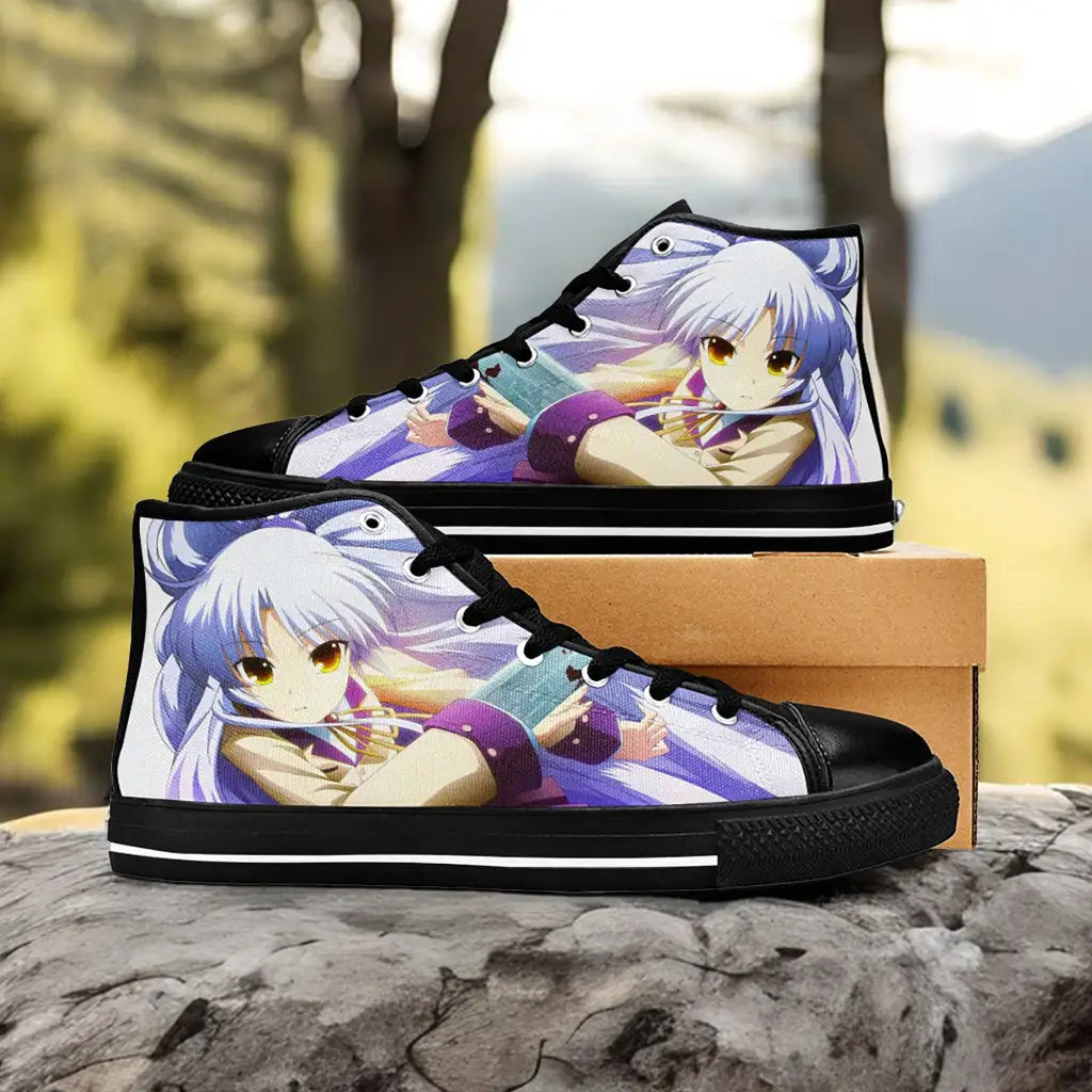 Kanade Angel Beats Custom High Top Sneakers Shoes