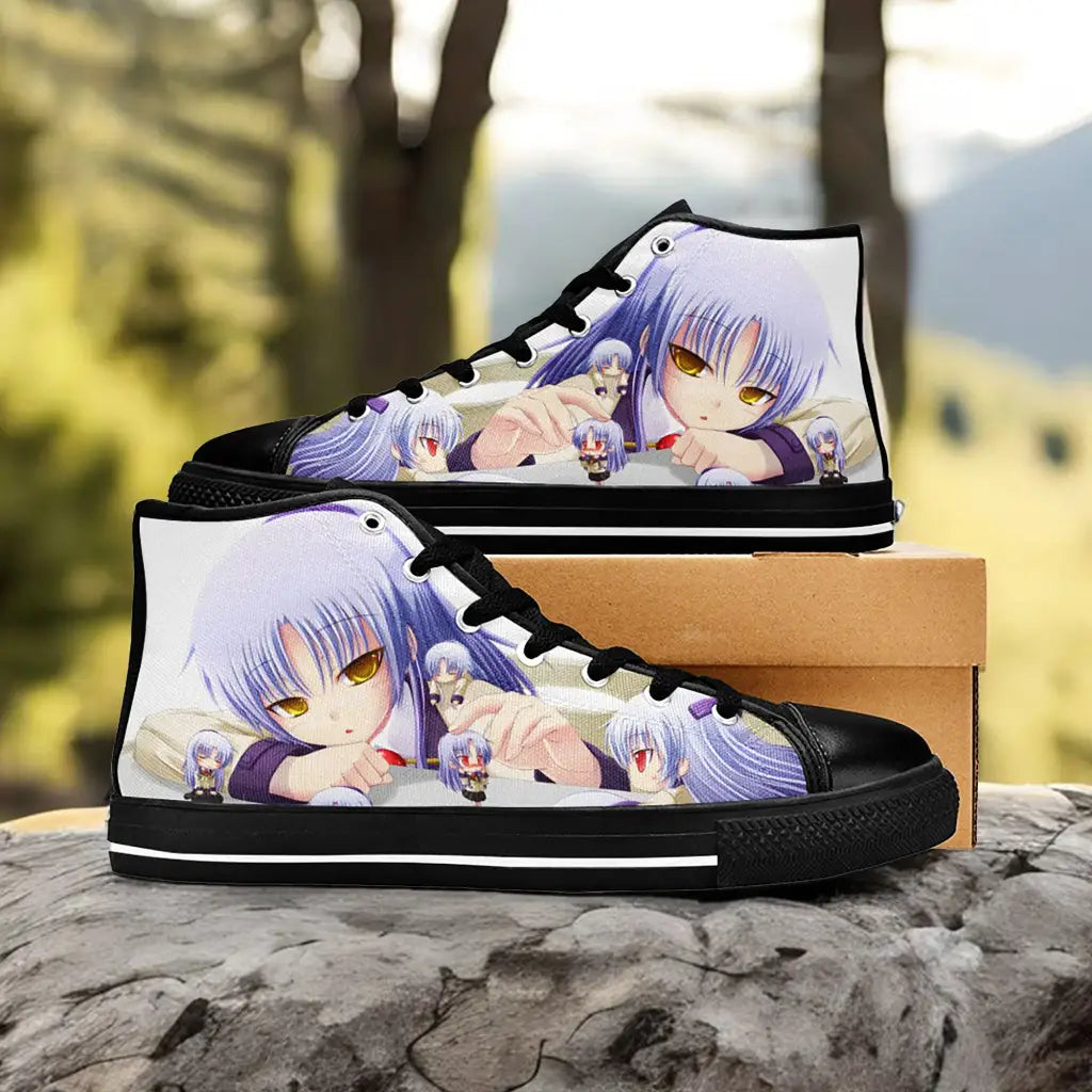 Kanade Angel Beats Custom High Top Sneakers Shoes