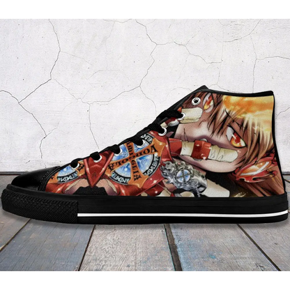 Katekyo Hitman Reborn Shoes High Top Sneakers