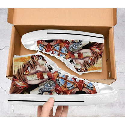 Katekyo Hitman Reborn Shoes High Top Sneakers