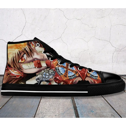 Katekyo Hitman Reborn Shoes High Top Sneakers