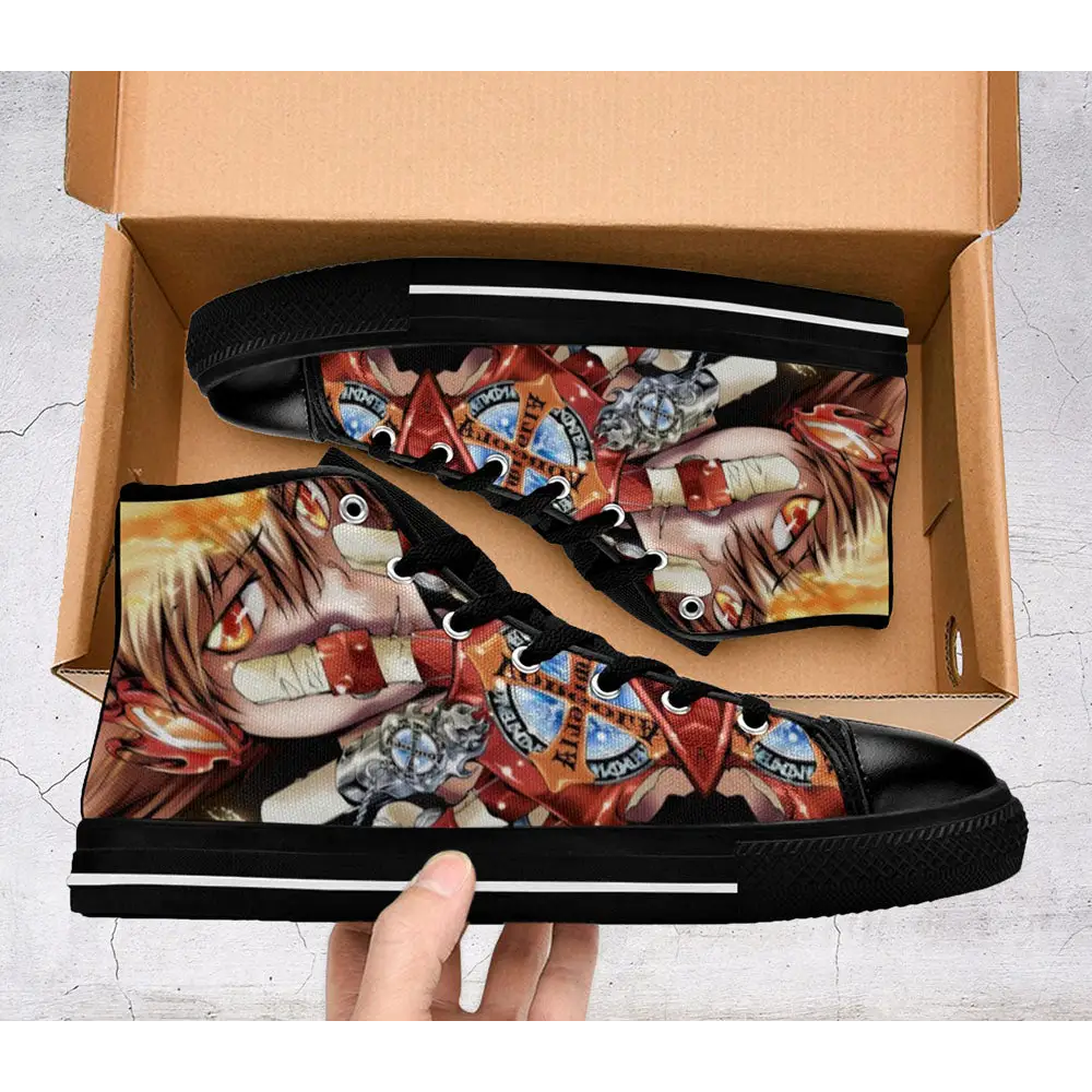 Katekyo Hitman Reborn Shoes High Top Sneakers