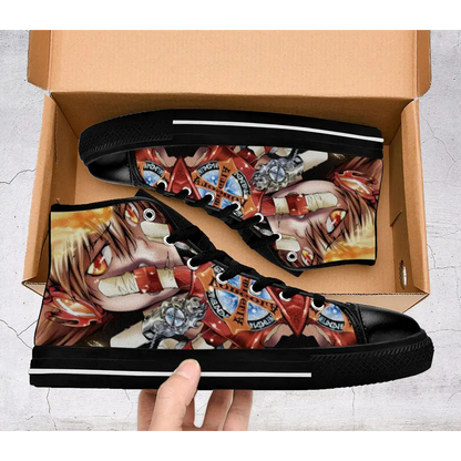 Katekyo Hitman Reborn Shoes High Top Sneakers