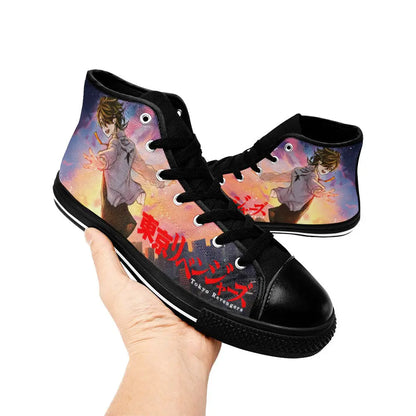 Kazutora Tokyo Revengers Custom High Top Sneakers Shoes