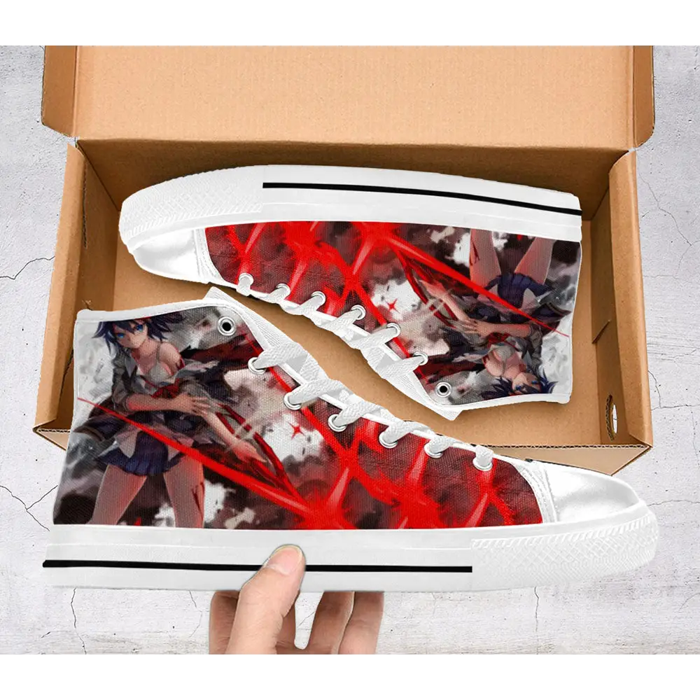 Kill La Kill Shoes High Top Sneakers