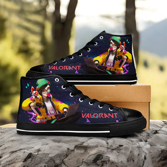 Killjoy Valorant Custom High Top Sneakers Shoes