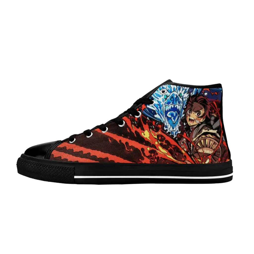 Kimetsu no yaiba Demon Slayer Kamado Tanjiro Shoes High Top Sneakers