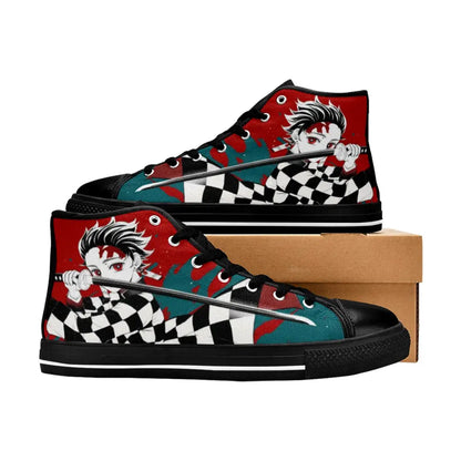 Kimetsu no yaiba Demon Slayer Kamado Tanjiro Shoes High Top Sneakers