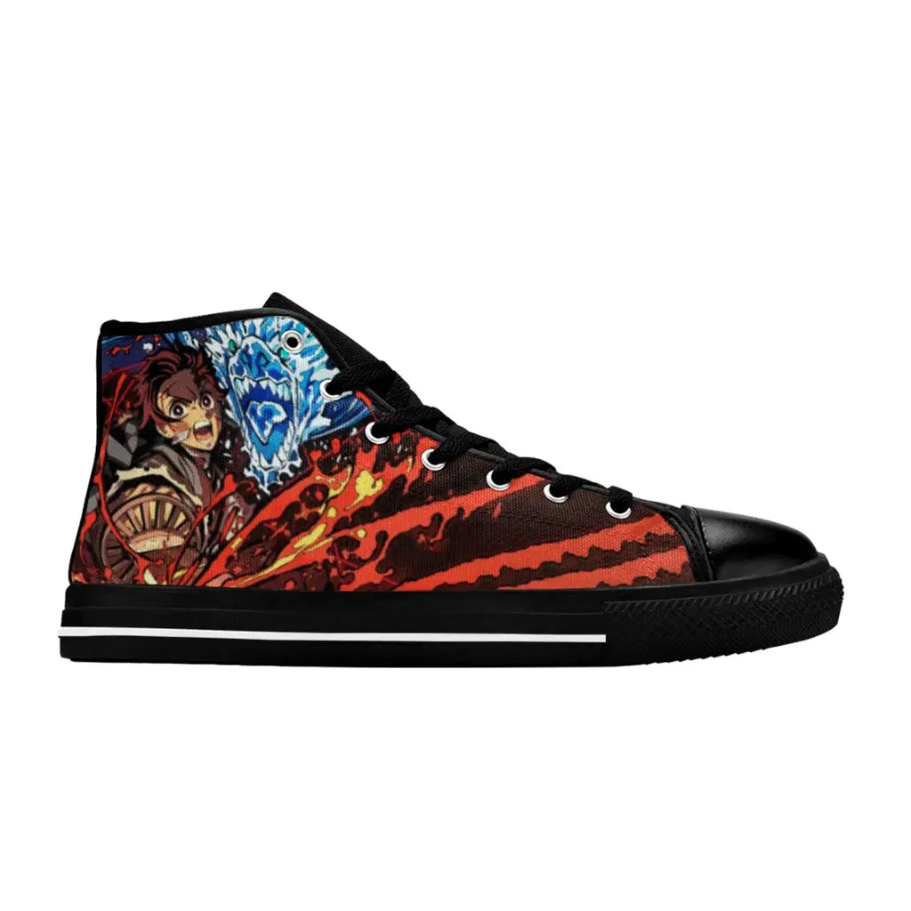 Kimetsu no yaiba Demon Slayer Kamado Tanjiro Shoes High Top Sneakers