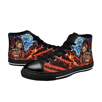 Kimetsu no yaiba Demon Slayer Kamado Tanjiro Shoes High Top Sneakers